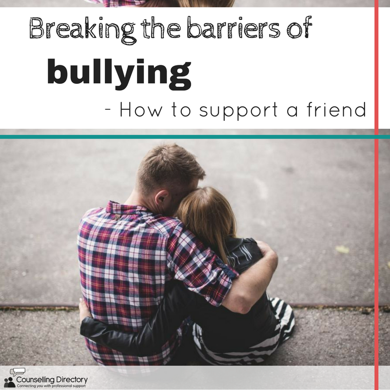 Breaking barriers: supporting a friend