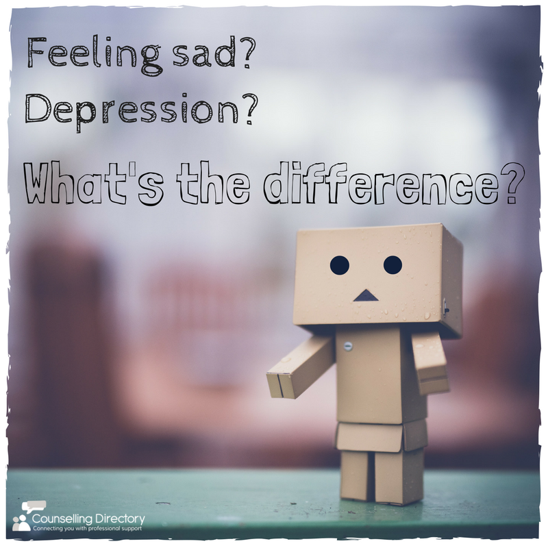 What's the difference between feeling sad or depression