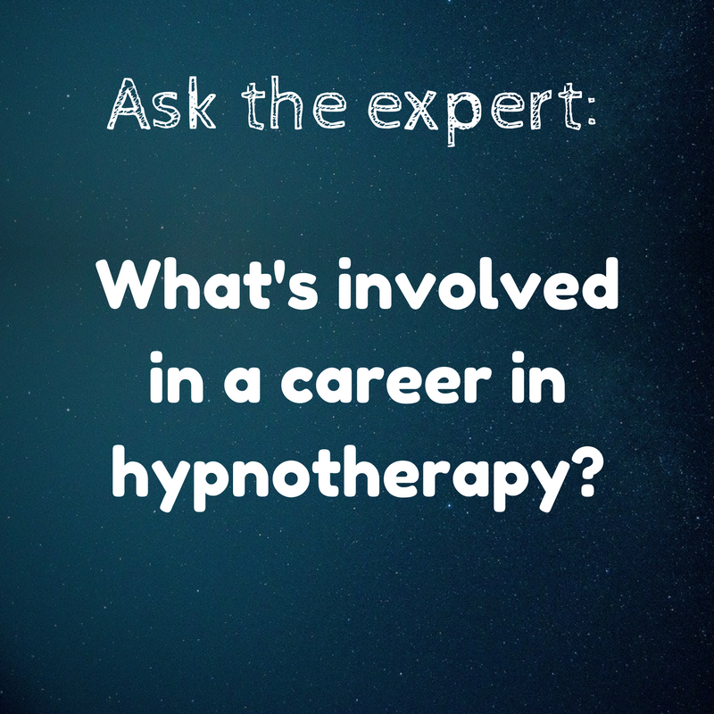 A career in hypnotherapy