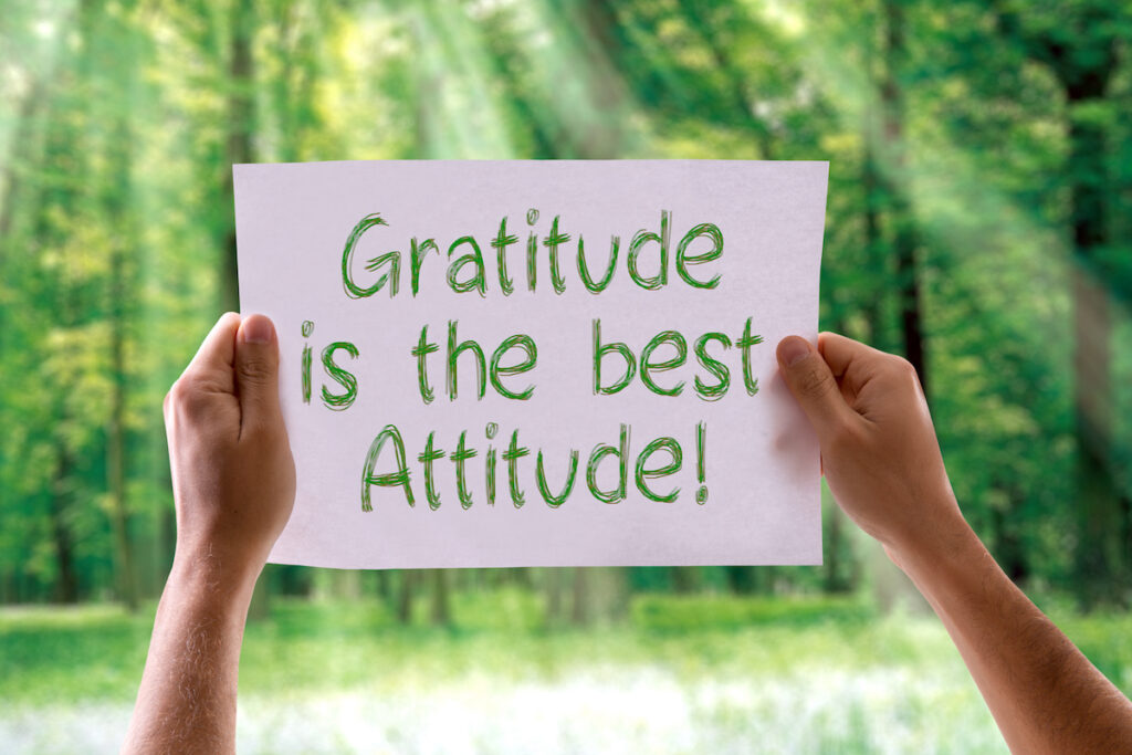 Express gratitude and change your thinking - Life Coach Directory