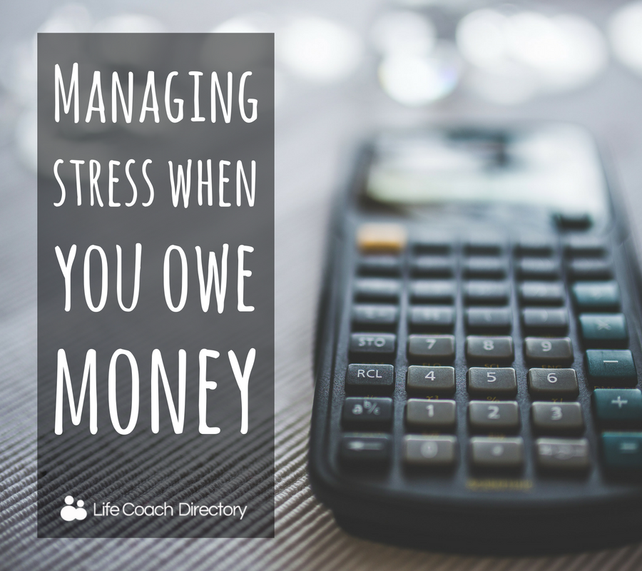 Stress owe money