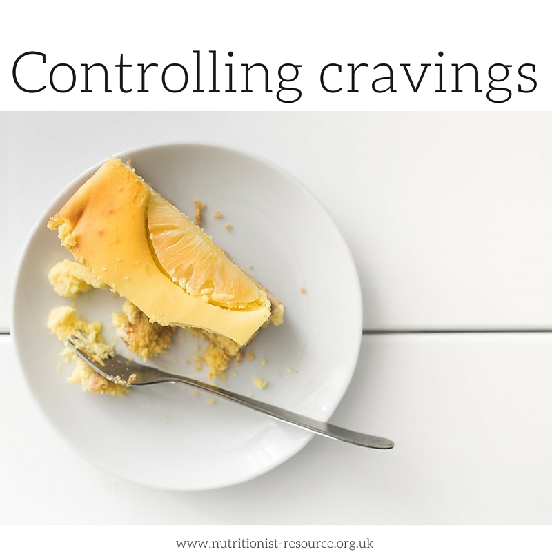 Controlling cravings