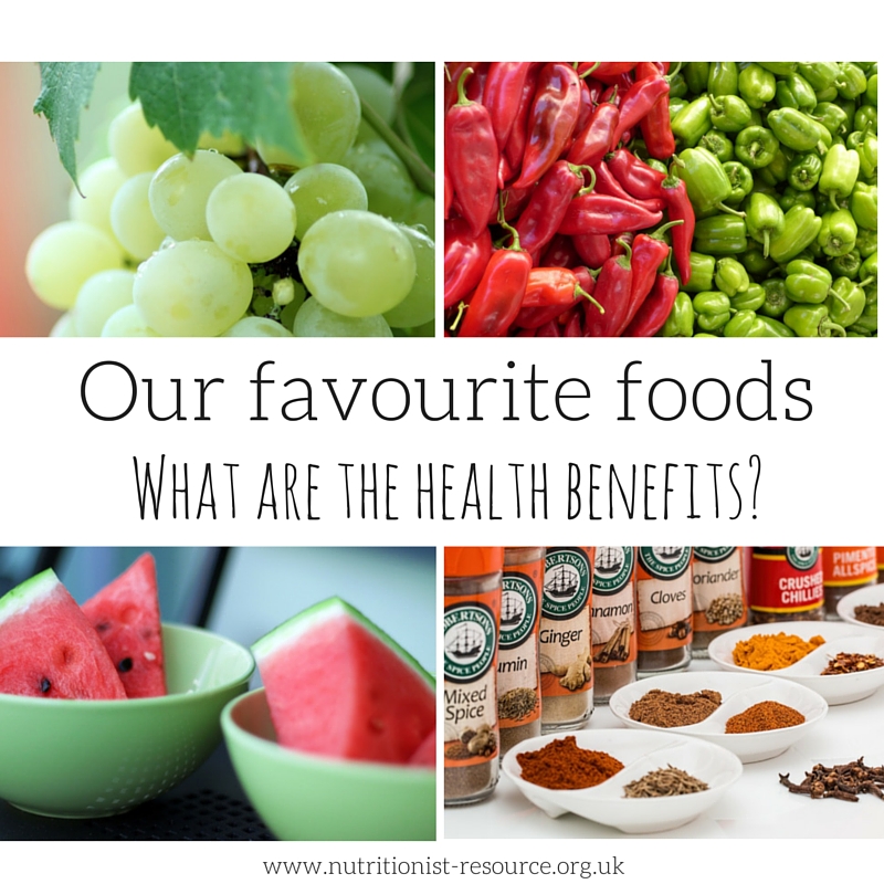 Our favourite foods