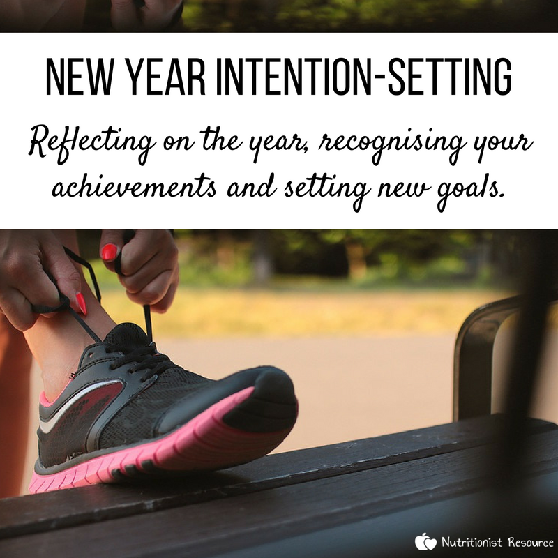 New year intention-setting