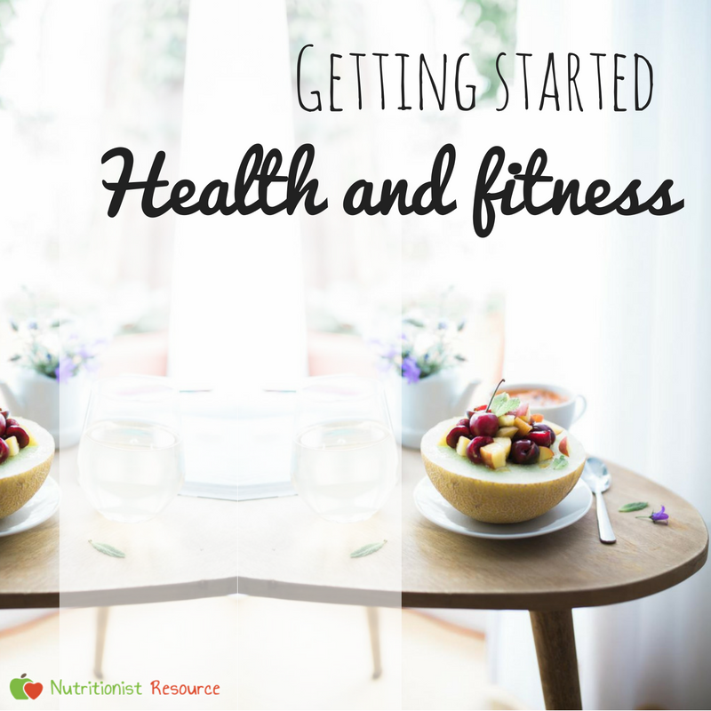 Health and fitness - getting started