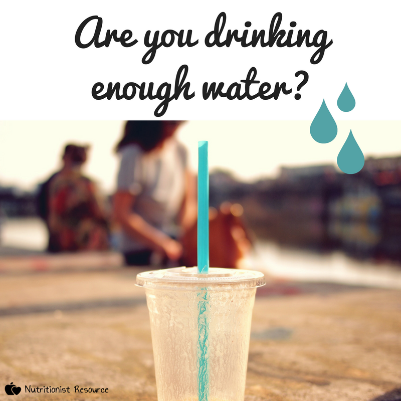 Are you drinking enough water? Nutrition and hydration week 2017