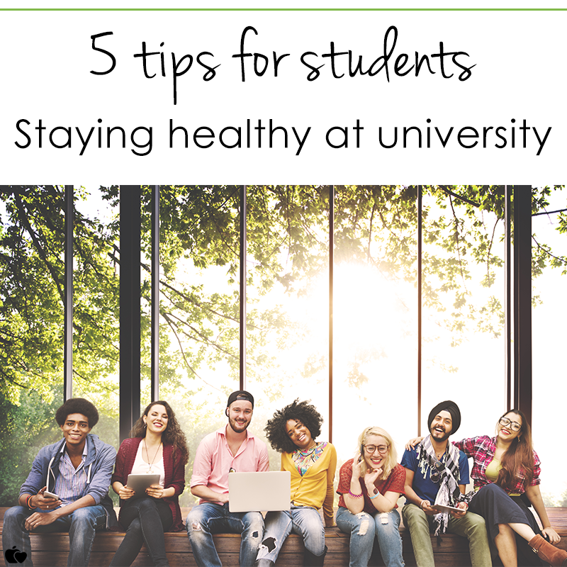 top tips for staying healthy at university