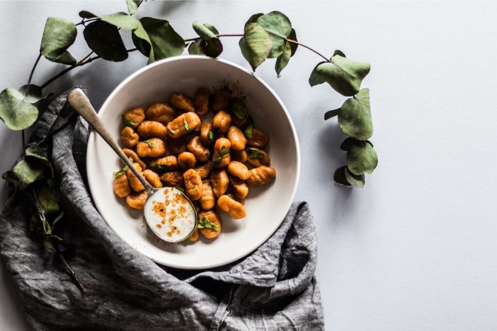 Squash gnocchi