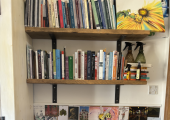 I have a wide selection of books that I often lend to clients, as well as therapeutic games :)
