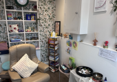Therapy space for client connection