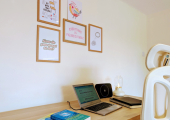 Where I'll be sitting if we're working together online