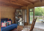 A quite tranquil space surrounded by nature