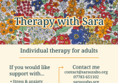 A flyer with some basic information.