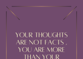 CBT -  thoughts are not facts