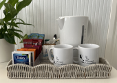 A hot uninterrupted cuppa just for you