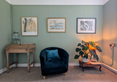 North London therapist - consulting room