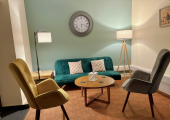 A warm space to feel seen and heard
