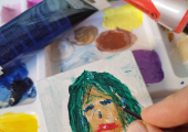 Using art in therapy can help express what is hard to put into words