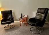 Relaxed, private therapy room in Worksop