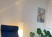 Our therapy rooms are a warm and welcoming space where you can have a brew, relax and open up.