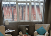 Safe and confidential therapy room.