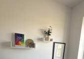 Office background featuring my degree