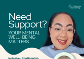 Flyer for Your Journey Counselling with Bethanie Taylor, MBACP