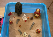 Sandtray work - celebrating parts of self