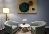 One of the therapy rooms at The Acorn Centre
