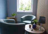 One of the therapy rooms at The Acorn Centre