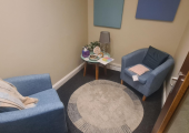 counselling room at The Acorn Centre