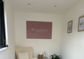Relaxing and calm therapy room