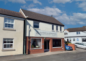 Outside - The counselling practice is in a discreet location with road parking