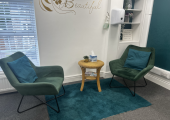Therapy room at the Goldney House