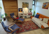 Garden studio interior