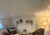 This is an image of my therapy room in Bexley where I see clients for face-to-face therapy.