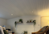 Image of my therapy room in Bexley where I see clients for face-to-face therapy.