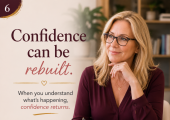 Confidence can be rebuilt