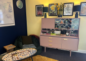 Emma's inclusive & welcoming therapy room in Glossop