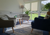 Accessible ground floor therapy room.