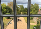 Good Chat Counselling - View from window in Therapy Room in Leicestershire