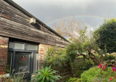 The entrance to Mews Clinic therapy room