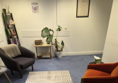 Counselling room in Worcester city centre