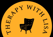 This is a logo for Therapy with Lisa