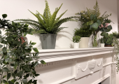 The fireplace in my therapy room in Canterbury