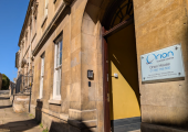 Exterior of the Stamford counselling location, showing the building front.
