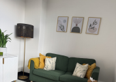In person therapy space
