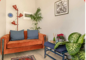 My counselling room in Ealing