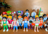 Working with young people - sand tray figures
