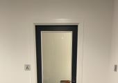 Entrance to the therapy space
